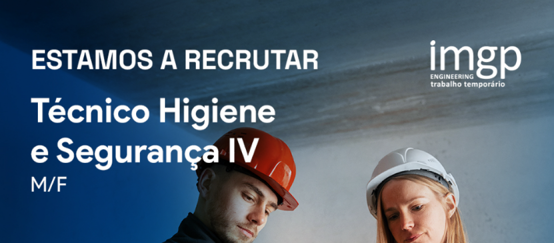 Técnico de Higiene e Segurança (M/F)